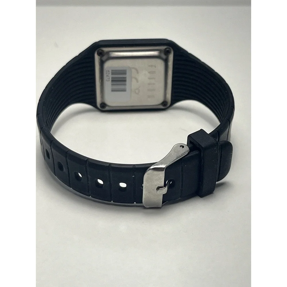 Fusion Kid's Digital‎ Watch Black Silicone Band- New Battery